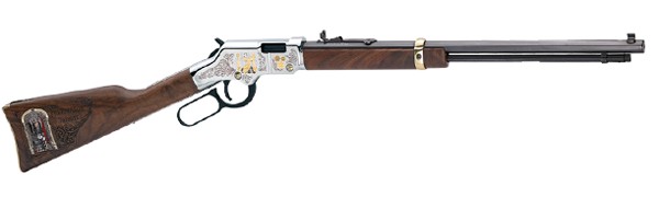 HENRY GOLDEN BOY FREEMASONS TRIBUTE EDITION .22 S/L/LR 16RD 20IN BARREL H004MAS - Win Repeating Arms Promotion